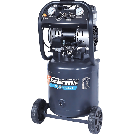 Compresseur vertical silencieux Prodif SIL860V 40 L 2 CV 57 dB | Compresseur Direct