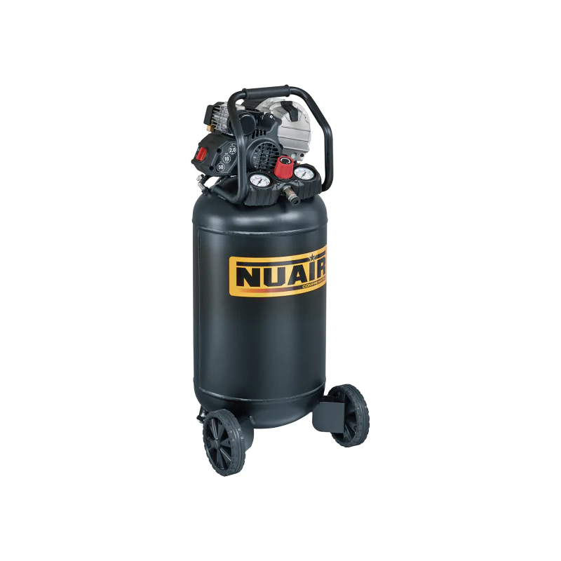 Compresseur vertical Nuair FU-227 50 L 2 CV 10 bar lubrifié | Compresseur Direct