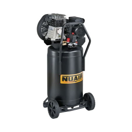 Compresseur vertical Nuair B2800B 90 L 3 CV 10 bar courroie fonte | Compresseur Direct