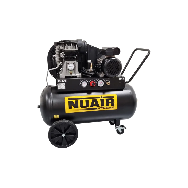 Compresseur silencieux Nuair B2800B TECH PRO 100 L 3 CV 66 dB 10 bar | Compresseur Direct
