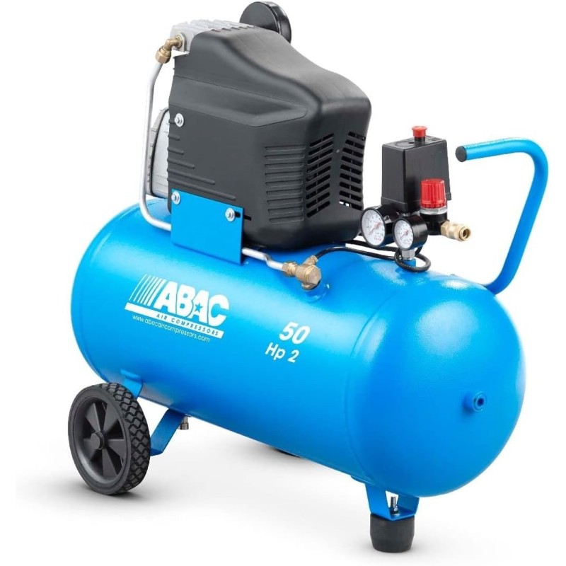 Compresseur ABAC Montecarlo L20 50 L 2 CV 10 bar lubrifié | Compresseur Direct