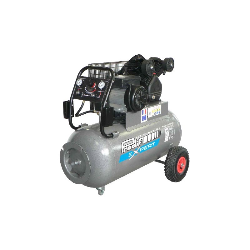 Compresseur mobile Prodif TRE2210030MG 100 L 3 CV tableau de bord | Compresseur Direct